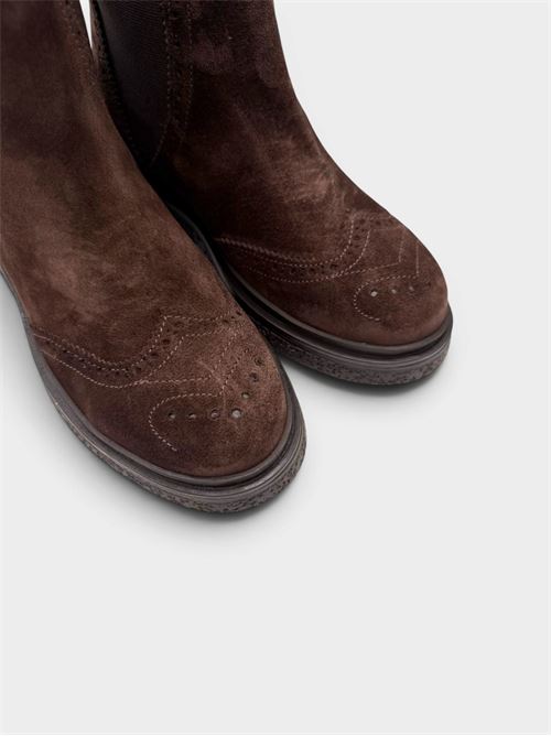  IL LACCIO | 1533SUEDEDARK BROWN